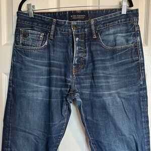 Scotch & Soda Snatch men’s blue straight leg jeans size 33x32 inches